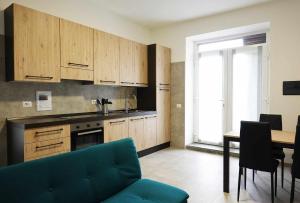 Virtuvė arba virtuvėlė apgyvendinimo įstaigoje Casa Valeria intero appartamento