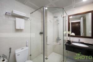 Koupelna v ubytování Azure Sapa Hotel