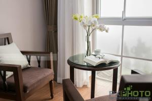 Posezení v ubytování Azure Sapa Hotel