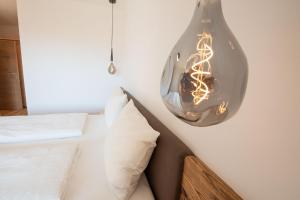 Voodi või voodid majutusasutuse Apt Zirbe - Nockerhof toas