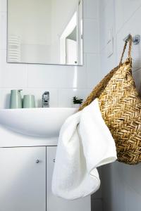 Kúpeľňa v ubytovaní Apartamenty KDN na Rysiej