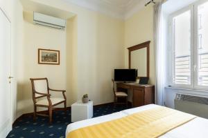 TV a/nebo společenská místnost v ubytování Hotel Coppede'