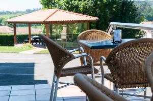 Patio nebo venkovní prostory v ubytování Hotel San Jorge