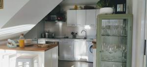 Kuchnia lub aneks kuchenny w obiekcie Casa Rural Lavanda con Piscina