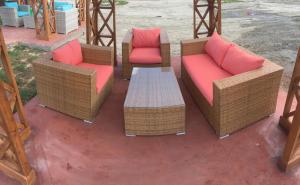 A seating area at Jewel Gameel appartement