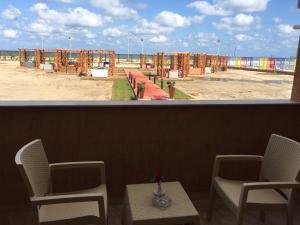 A balcony or terrace at Jewel Gameel appartement