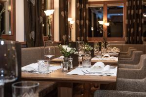 Predel za sedenje v nastanitvi Hotel Gappmaier