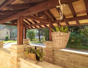 Vonkajšia záhrada v ubytovaní Torrenova di Assisi Country House
