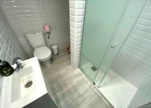 A bathroom at Las Casetas de Mateu