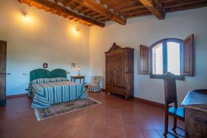 A bed or beds in a room at Il Casone