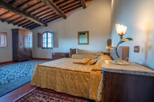 A bed or beds in a room at Il Casone