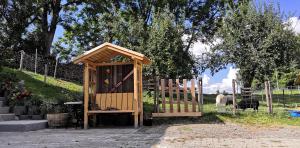 Zahrada ubytování Apartment Auszeit mit Küche viel Ruhe und Natur