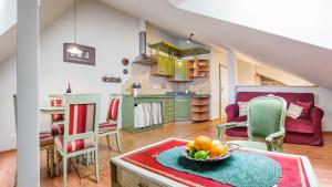 Kuchyňa alebo kuchynka v ubytovaní Apartamenty Kurort