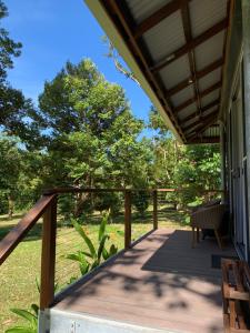 Zahrada ubytování Noah Creek Eco Huts