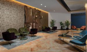 
The lobby or reception area at VERT Jerusalem
