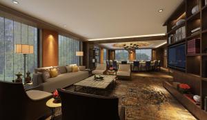 Гостиная зона в Crowne Plaza Xuzhou Dalong Lake, an IHG Hotel