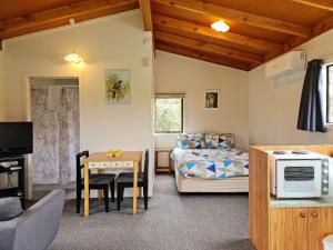 Kuchyň nebo kuchyňský kout v ubytování Seabreeze Holiday Park