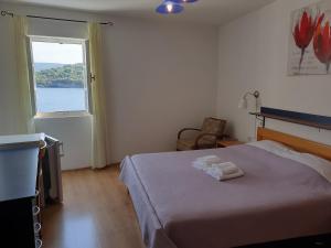 Postel nebo postele na pokoji v ubytování Sobe MaMaLu