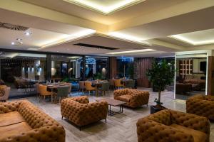 Posezení v ubytování Hotel & Restaurant Ponte Bianco
