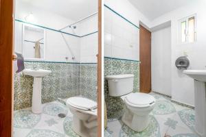 Koupelna v ubytování Hotel Rath + 37 fotografií