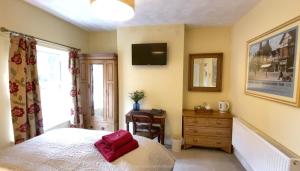 A television and/or entertainment center at The Victoria 