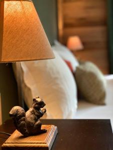 Postel nebo postele na pokoji v ubytování Chalet Bull Zermatt