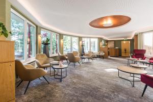 Posezení v ubytování Familienhotel Villa Sano