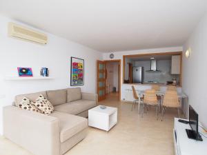 Zona de estar de Apartment Cristal Mar by Interhome