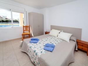 Postel nebo postele na pokoji v ubytování Villa Villa Cala Llenya by Interhome + 14 fotografií