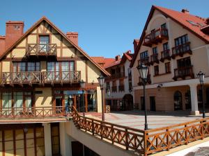 Budynek, w którym mieści się apartament