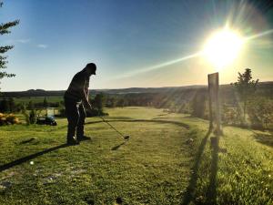 Golf pri hoteli alebo okolí