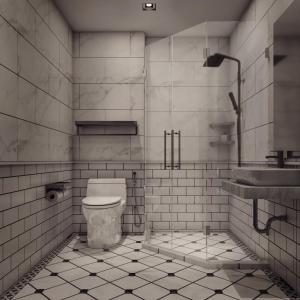 Koupelna v ubytování Narawad Boutique Hotel