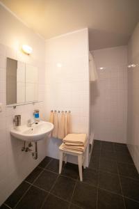 Ванная комната в Penzion Papírna