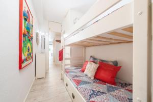 Posteľ alebo postele v izbe v ubytovaní Apartamento 23 Edificio Canopus