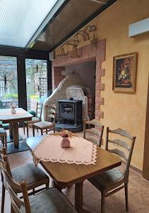 Posezení v ubytování Gasthof und Eiscafe Frank