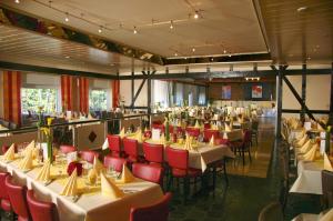 En restaurang eller annat matställe på Gasthaus zur Quelle