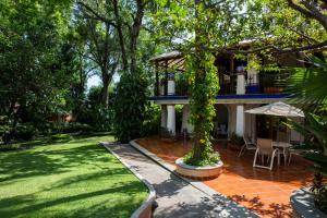 Zahrada ubytování Hotel Spa Posada Tlaltenango