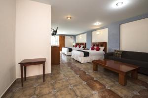 Posezení v ubytování Suites de Reyes