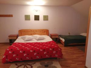 Postel nebo postele na pokoji v ubytování Casa Zura
