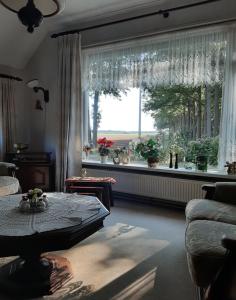 Posezení v ubytování Hoeve de Laan
