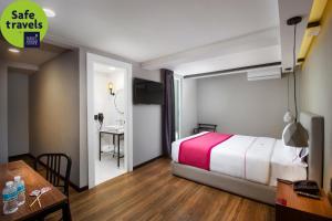 Кровать или кровати в номере Hotel MX más reforma +23 фотографии