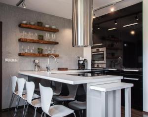 Kuchyňa alebo kuchynka v ubytovaní Apartman Patris 33