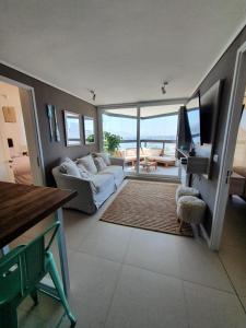 Χώρος καθιστικού στο Espectacular Dpto en costa de montemar