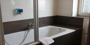 Koupelna v ubytování Hotel Barth