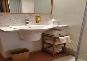 Koupelna v ubytování Holiday Inn Express Bengaluru Whitefield ITPL by IHG
