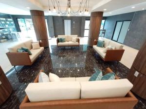 Posezení v ubytování Modern Budget Hotel