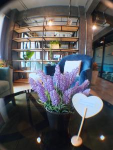 Posezení v ubytování Modern Budget Hotel
