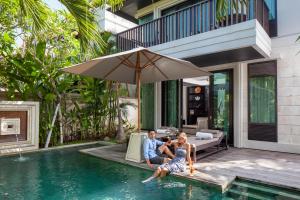 Bazén v ubytování The Sakala Resort Bali All Suites nebo v jeho okolí