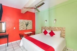 Hotel Costa Azul客房内的一张或多张床位