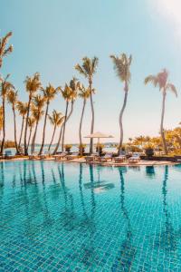 La pileta dentro o cerca de Shangri-La Le Touessrok, Mauritius